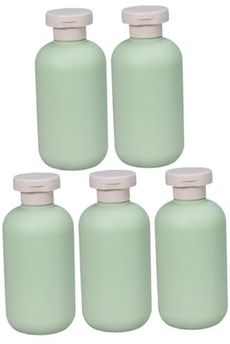 PLAFOPE 5 Pièces flacon pompe vide flacon pompe rechargeable bouteille plastique bouteille en plastique de bain de bouche Fontaine à eau de salle de bain