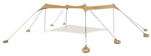 Naturehike Ultraleichtes Camping Vorzelt für 6-8 Personen Anti-UV Plane Strand Vordach Markise Pavillon für Outdoor Garten Picknick Festival