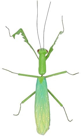 PHENOFICE Miniature Figurine Flowerpot Decoration for Bonsai Landscape Mantis Design Resin Material Indoor or Outdoor Use for Home Decor