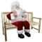 Christmas Paradise Sitzender Weihnachtsmann 30cm Deko-Figur Kantenhocker (Nicolas)