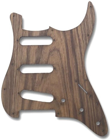 WUQIMUSC E-Gitarre Pickguard für ST Stil Ahorn Holz Strat Holz Kratzplatte SSS