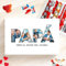 Transparent Gift Caja de Dulces Personalizada con Fotos en Letras Papá. Regalos Día del Padre. Caja Bombones para Regalar. Caja Chuches Cumpleaños. Regalos Originales para Hombre. Regalos para Padres