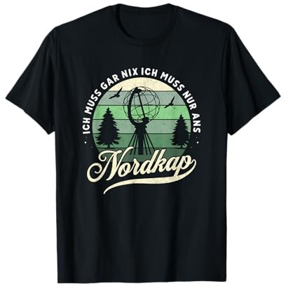 Norwegen Norway Norge Skandinavien North Cape Nordkap T-Shirt