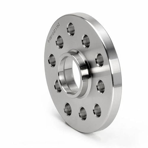 Rad Spurverbreiterungen 2 Stück 12/15//20Mm Geschmiedete Spurverbreiterungsadapter 5X100 Oder 5X112 CB57Mm Für VW Für Golf 5/6/7 Für Polo CC Spurverbreiterungen Auto-Rad-Distanzscheiben(12mm)