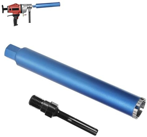1 ¼ UNC Diamantbohrkrone Ø 82mm L 460mm 8 Segmente SDS-Max Beton Fliesen | mit 10mm Turbo, Dosensenker Diamant-Bohrkron Kernbohrkrone für Kernbohrgeräte, Nass- / Trocken Bohrkrone Fliesenbohrer
