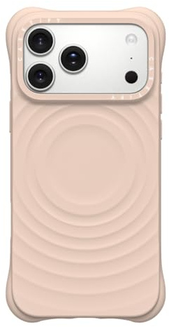 CASETiFY Ripple iPhone 17 Pro Max Hülle [Premium Soft-Touch Silikon/MagSafe-kompatibel/Schutz vor Stürzen aus 2 m] - Oat