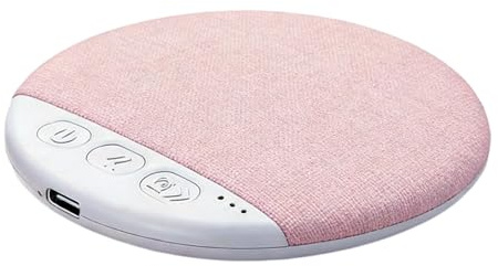 Opdestn Altavoz de Almohada Bluetooths, Altavoz Inalámbrico Portátil Debajo de Las Almohadas con Temporizador de Ruido Blanc, Ayuda Inalámbrica para con Graves Estéreo