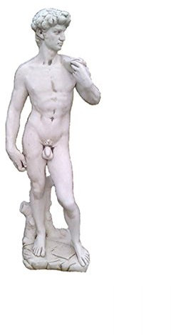 Antikes Wohndesign Adonis Männerfigur Steinfigur Griechische Statue David Figur Michelangelo