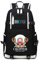 WANHONGYUE One Piece Tony Tony Chopper Anime Backpack Student Schoolbag Laptop Book Bag Casual Dayback Black-23