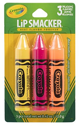 Lip Smacker Ls Lip Balm Trio - Crayola, 12 Grams
