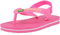 Havaianas Brasil Logo II, Infradito Unisex - Bambini, Rosa (Flusso Rosa), 21 EU