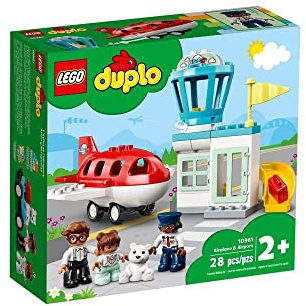 Lego Duplo 10961 - Airport mit Flugzeug (28 Teile)