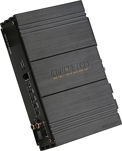 Ground Zero GZCS A-1.650D - 1-Kanal Endstufe mit 1300 Watt (RMS: 650 Watt)