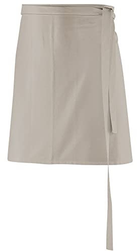 EXNER Vorbinder, Gastro-Schürze, Küchen-Schuerze, Baumwoll-Mischgewebe, B 80 x H 45cm, Farbe sand