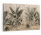 Moderne Impression sur Toile Forêt Feuille Arbre Image Tableau Decoration Murale 105x70cm Deco Cadre Décoration Salon Chambre Triptyque 3 parties Tableaux Decoratifs Muraux Art Wall CE105x70-5101