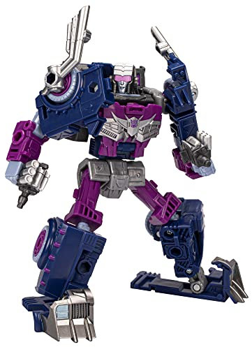 Transformers Legacy Evolution Deluxe-Klasse Axlegrease, 14 cm große Action-Figur