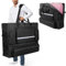 Luxja Sac de Transport pour Table de Massage Convient aux Tables de Massage Pliantes de 24 à 30 de Largeur, Sac pour Table de Massage avec Poches pour Accessoires, Noir