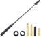 CGEAMDY Autoantenne, Radio Antenne Teleskop FM, Einziehbare Antenne Aus Kohlefaser, Autoradio Auto Dachantenne Kurz Mit Starker FM/AM Empfangsfunktion(Schwarz)