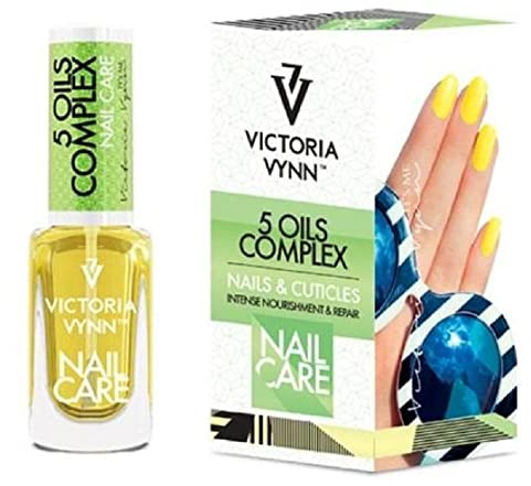 VICTORIA VYNN Nail Oil Care, 9ml - 5 Oils Complex for Nails & Cuticles - Natural Nourishment and Regeneration - Macadamia, Argan, Sweet Almond, Avocado, Jojoba