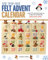 Sew Your Own Felt Advent Calendar: with 24 mini felt toys to make for Christmas