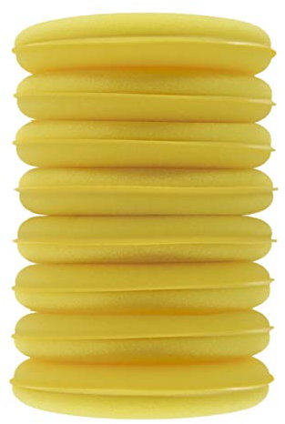 Polyte - Almohadillas de Espuma para Acabados - Amarillo - 11 cm - Pack de 8