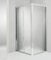 Hydra Box Doccia angolare Anta Fissa Porta Soffietto 60x100 cm Opaco