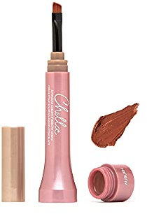Chella Eyebrow Cream, Awesome Auburn - Vegan, Cruelty Free, Paraben Free, Gluten Free - Long Wearing, Velvet Consistency, Water Resistant