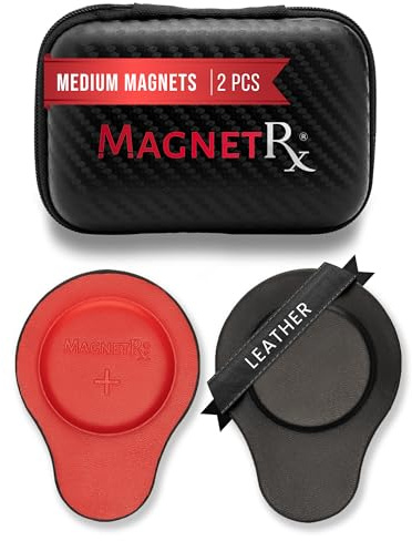 MagnetRX® Biomagnetisches Magnetset – Neodym-Magnete für Biomagnetismus – 2 Medium Units