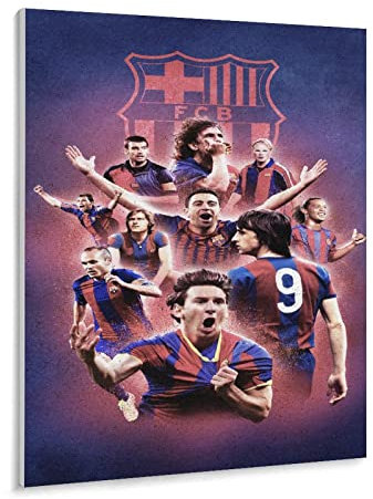 1000 Stück Puzzle Fc Barcelona Secoor Spieler Poster Erwachsene Kinder Holzspielzeug Lernspiel(75x50cm)-z71p