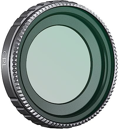 K&F Concept - Filtro CPL Fotocamera Obiettivo Slim Leggero in Vetro Ottico HD con Rivestimento Compatibile con Insta 360 GO3