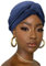 DRESHOW Haar Wrap für Damen Gerippte Weich Turban Stretch Jersey Kopftuch Atmungsaktiv Leichtgewicht Turban Einfarbig