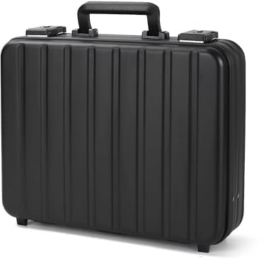 urecimy Metall Ausrüstung Kamera Fall mit Schaum Laptop Aktentasche Auto Tragetasche Reisen Weekend Fall 46x35x11.5cm
