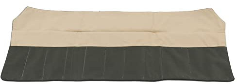 Lwuey Bolsa de Almacenamiento Herramientas Bonsai, Estuche Lona Impermeable Rollo para Jardín Multifuncional Portátil Compacta Paquete Plantación Cactus Suculentas Maceta Duradera Fácil Transportar