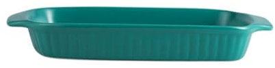 TOPBATHY teglia per Torte teglie da Forno Piatto in Ceramica teglia da Forno in Ceramica gres Padella per piadina teglia per Il Pane Piatto da Forno Domestico binaurale bakeware stoviglie