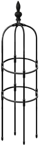 LKUOU Rankhilfe Rosenbogen,Obelisk Rankturm Rankenhilfe Rosenstütze Rosenrankhilfe Rankgitter Tomaten Rankhilfe Rankobelisk Rankhilfen Garten(Size:32x180cm/13x71in)