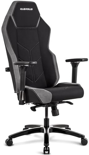 Quersus Bürostuhl VAOS.2.1. Titanium Grey, Stoff