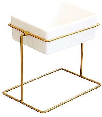 siduytin Pflanzgefäß, einfarbig, Ersatz, stilvoll, korrosionsbeständig, dekorativ, wackelig, Balkon, Büro, Club, Vase, Blumentopf, Ornament, Gold