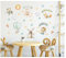 Wandtattoo Wandsticker Flugzeug Tier Wandtattoo, Luftballons, Elefant, Giraffe, Buntes, Selbstklebend Wandaufkleber Abnehmbar Wandkunst Aufkleber für Mädchen Junge Kinder Kinderzimmer Tiere Zoo