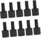 10pcs Nail Polish Bottle Nail Polish Containers Clear Nail Gel Unique Nail Polish Empty Nail Varnish Bottles Manicure Accessory Empty Polish Bottles Nail Bottles Plastic Pp Black