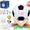 OWill Paint Your Own Football kit, DIY World Cup 3D Night Light Painting Lamp Kit with Stickers for Birthday Children's Day Football Gifts for 5 6 7 8 9 10 Year Old Boys