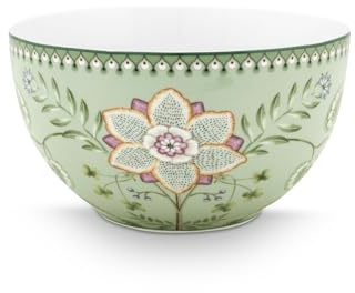 Pip Studio Lily&Lotus Light Green Bowl 18cm