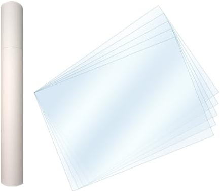 wenwendianzi 5Pcs 13,6 Zoll FEP Film 390 * 263 * 0,1mm for Photon M3 Max / M7 Max Jupiter 3D drucker Teile Zubehör LCD SLA