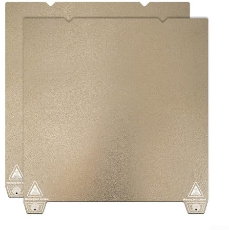 Hochwertiger texturierter PEI-beschichteter 315 x 310 mm Druck für K1 Max Drucker, unterstützt mehrere Filamente (PEI + PEI)