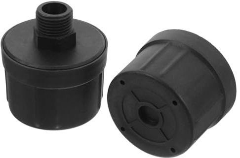 STOBOK 2stücke Luftkompressorfilter Mit Schalldämpferfunktion Für Kompressoren Und Pumpen Einfache Installation Und Ölfreie Leistung