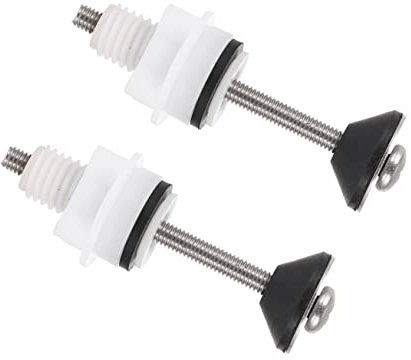 HYTROVE 2Stücke Toilettensitz Ersatzteile für Wc Sitze Befestigung Wasserdichte Verbindung Einfache Installation und Handhabung