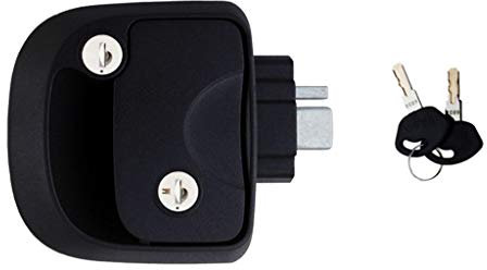 Backbayia Schloss zum Schrauben, Zylinderschloss, Türschloss