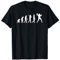 American Football Evolution Geschenk für Football Spieler T-Shirt