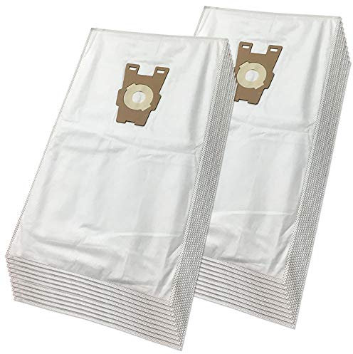 20 Microfibra Sacchetti per Aspirapolvere Kirby 204808, Allergen Filter, Micron Magic Hepa Filtration