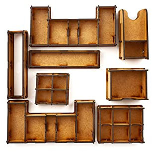 docsmagic.de Organizer Insert for Cooper Island Box - Einsatz