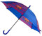 CyP Brands-FC Barcelona, Paraguas, Sombrillal, Diámetro 48 cm, Automático, Color blaugrana, Producto Oficial